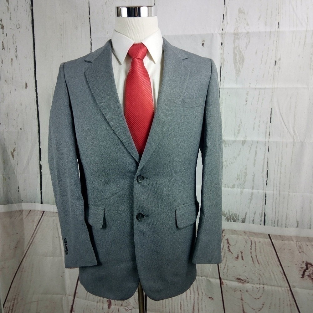 The Men's Store 38R Gray Suit Blazer Sports Coat